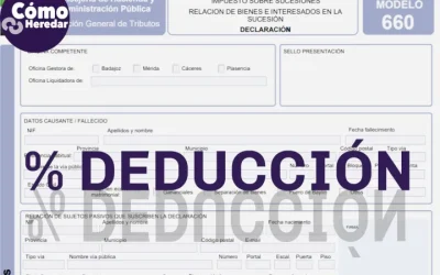 ¿Qué deudas son deducibles en el impuesto de sucesiones?