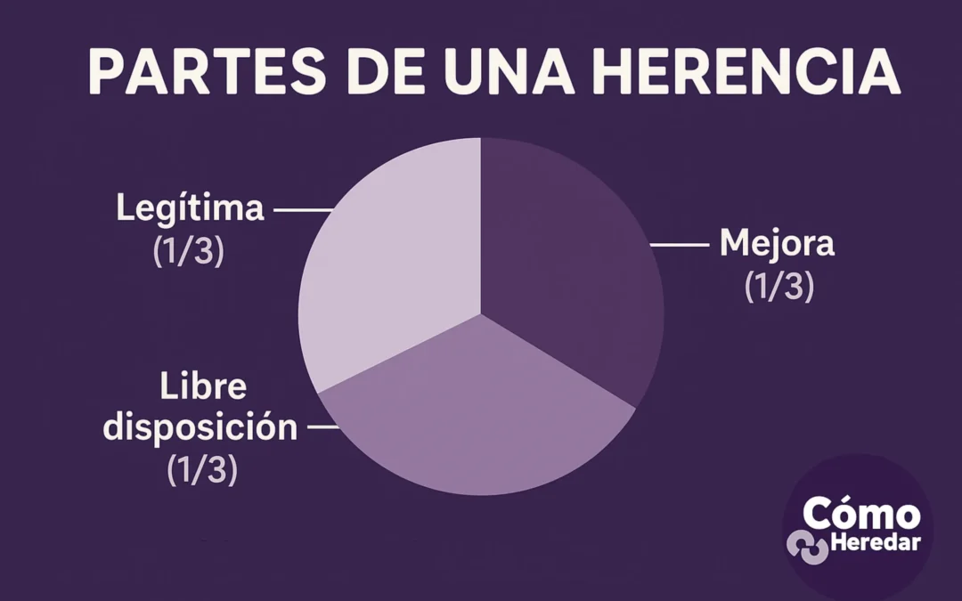Partes de la herencia: ¿Cómo se divide?